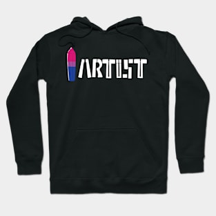 an artist with pride bi edition Hoodie